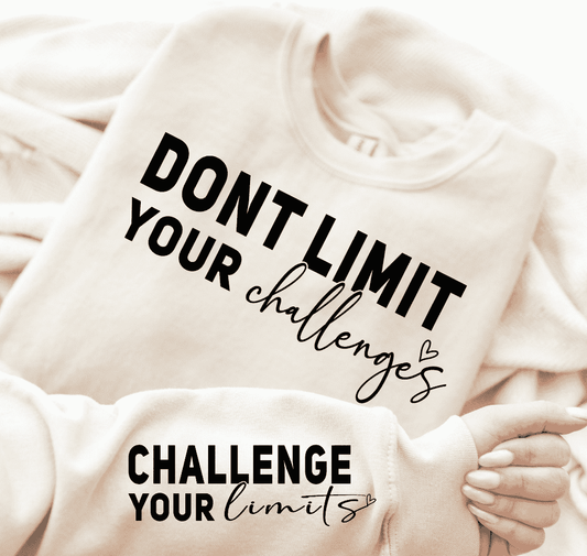 Challenge Your Limits Crewneck