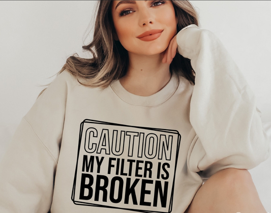 Broken Filter Crewneck