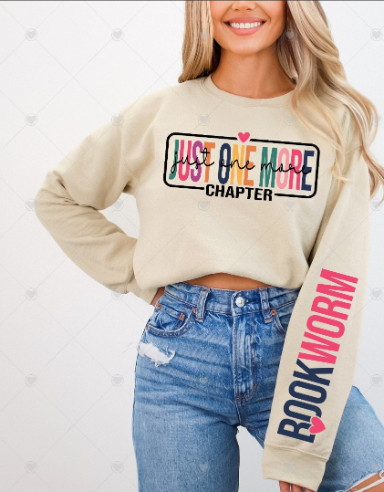 Book Worm Sweatshirt